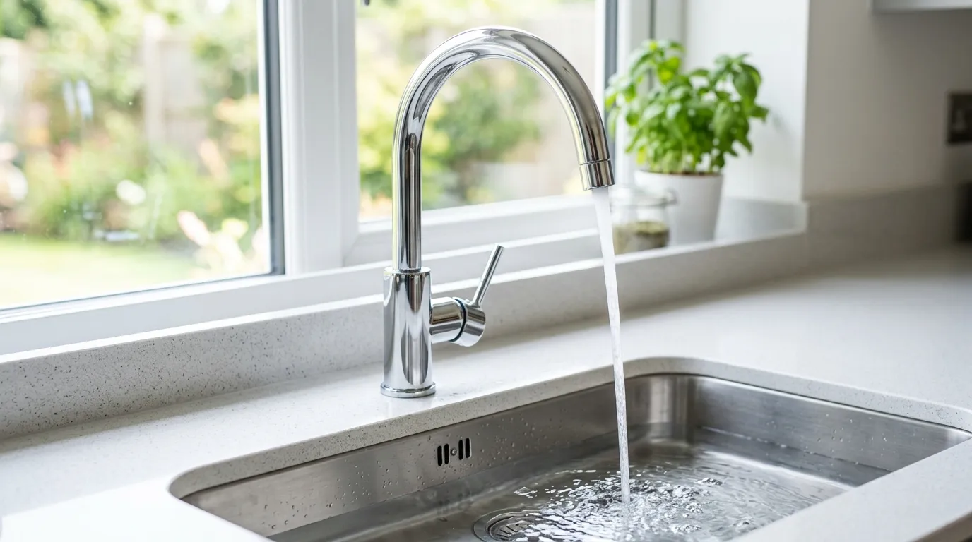 Local Plumbing Master Pros same day plumber fixing a faucet in Hoagland, IN