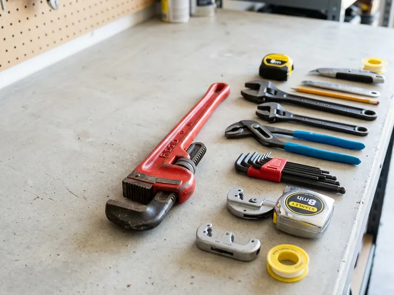 Professional plumbers in Hoagland, IN equipped with top-tier tools for residential and commercial plumbing services.